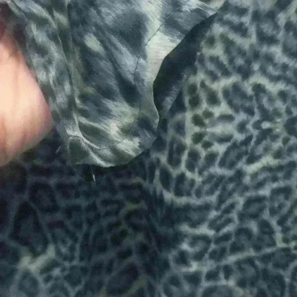 Womens I jeans by Buffalosize S leopard print zip up front thin Dress Tunic Top - Picture 7 of 11